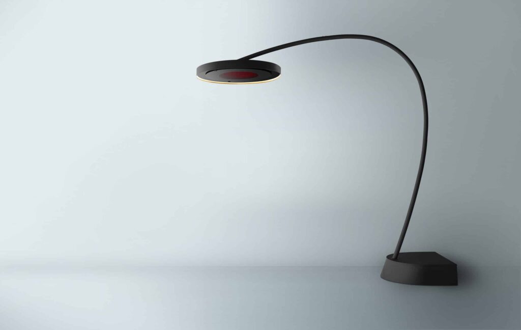 Le chauffage électrique portable s'éteint