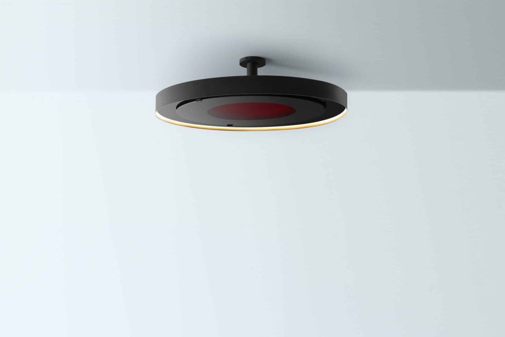 Bromice Eclipse Smart-Heat Chauffage électrique d'extérieur à mât court